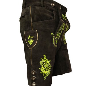 Kniebund Trachten Lederhosen – Bavarian Costume Shorts for Oktoberfest & German Beerfest SP55-0001