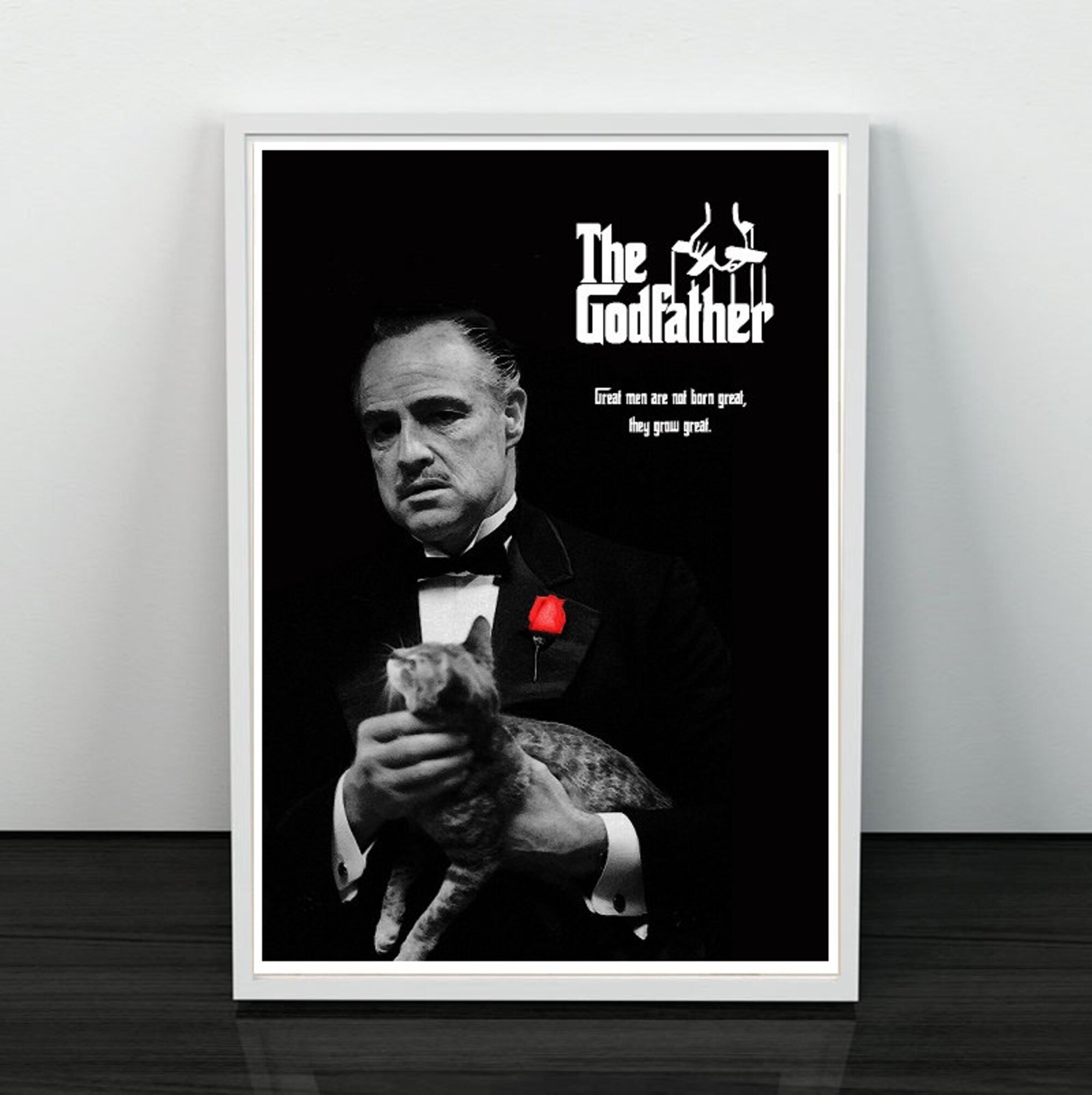 The Godfather Classic Retro Alternative Graphic Design Minimal Minimalist