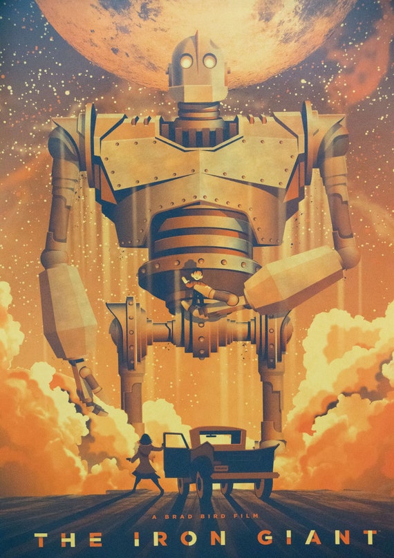 Iron Giant Robot Space Animation Alternative Graphic Design - Etsy Iron Giant Robot Space Animation Alternative Graphic Design - Etsy