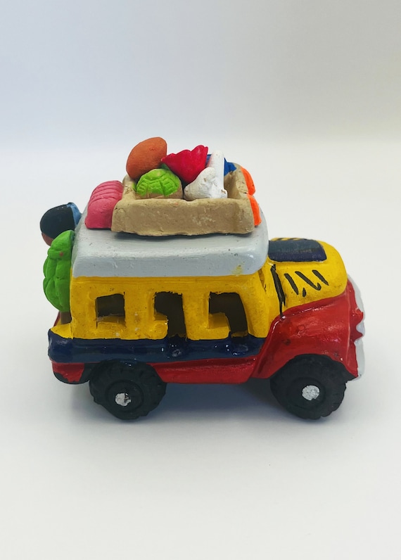 Chiva Bus Pottery Colombia - Etsy