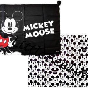 2 Pcs Disney Car Side Window Curtain Sunshade Mickey Mouse Set