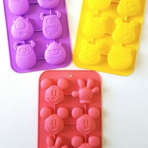 Mickey Mouse Baking Silicone Mold Chocolate Mickey Mouse Cute Ice Cube Trays  Kids Mickey Jello Mold Disney Baking Party Favors -  Sweden