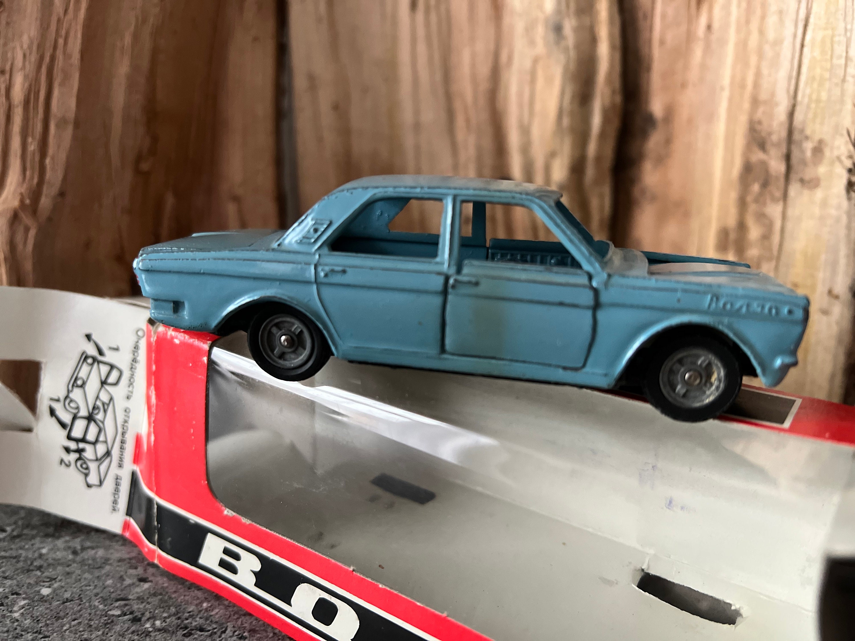 Original USSR Car Model Volga GAZ 24 A13 Soviet Vintage Model 1:43 ...