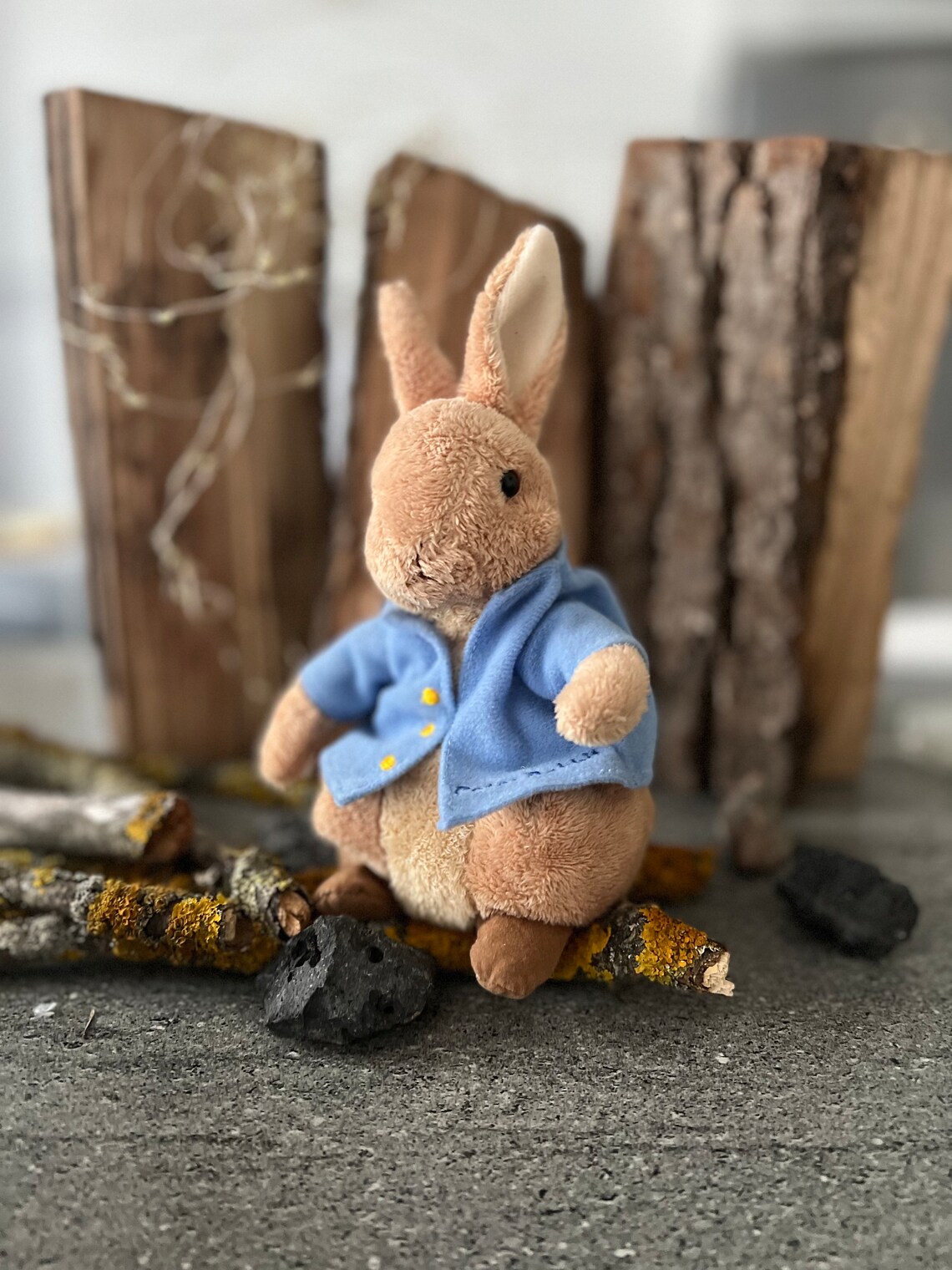 Питер Кролик TY Шапочка Мягкая Плюшевая игрушка 18см в высоту - Etsy