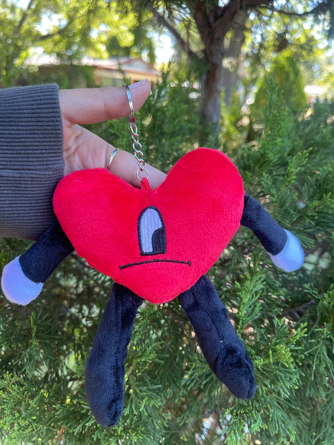 Bad Bunny Keychain Etsy