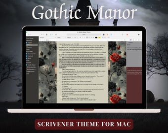 Gothic Manor Scrivener Theme | Mac OS