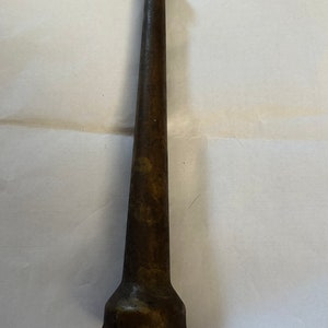 Antique Fire Water Nozzle Copper/Bronze 8&quot;