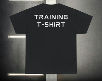 Selbstgemachte Vorderseite, Training T-Shirt Rückseite: Stärken Sie Ihr Training