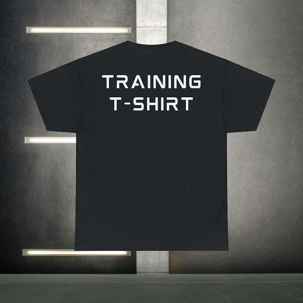 Self-Made Front, Training T-Shirt Back: Empower Your Workout