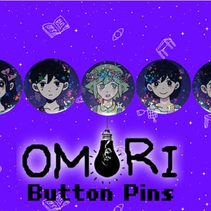 Omori Holographic Buttons