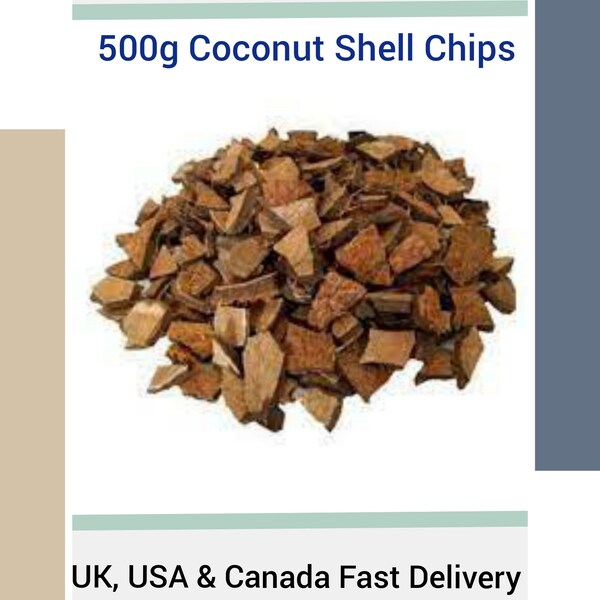 Quick Fire 500g Natural Eco-Friendly Coconut Shell Chips Pack Outdoor Cooking Material For BBQ Traveling Hiking Night Party Fire Accessories