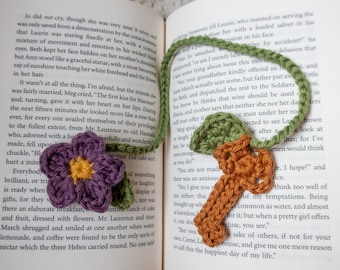 Secret Garden Crochet Bookmark (Multiple Colors, TTPD-Inspired)