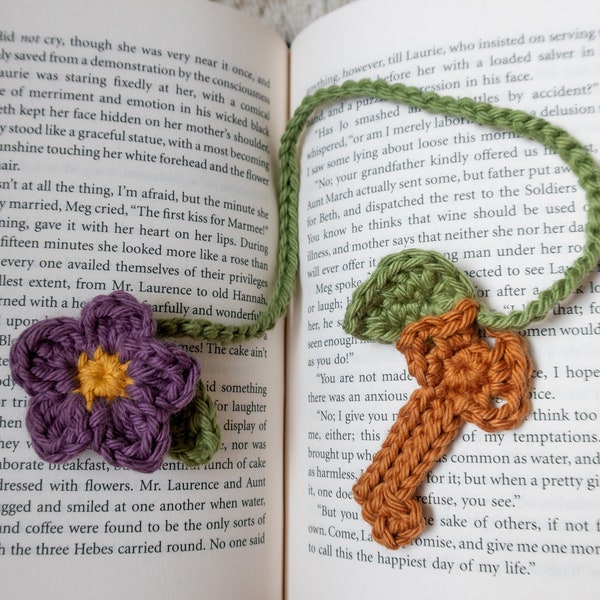 Secret Garden Crochet Bookmark (Multiple Colors, TTPD-Inspired)