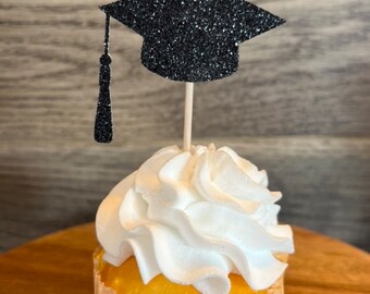 Graduation party cupcake toppers, party decorations, class of 2023, grad party decor, cupcake toppers,