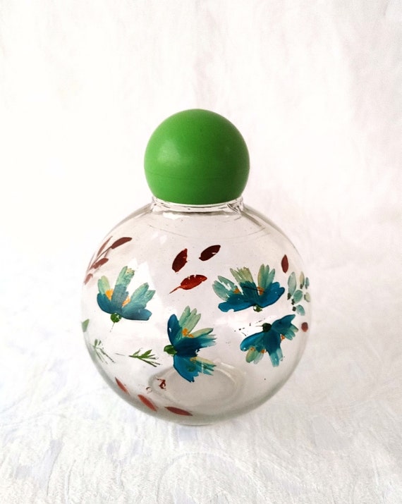 Vintage Flaroma Bath Salt Bottle by Abietsan Manufact… Gem