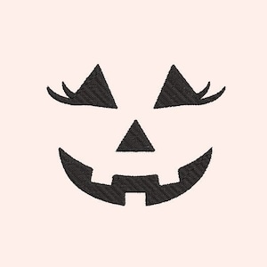 Lady Halloween Face Embroidery file
