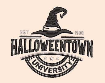 Halloween University Embroidery file