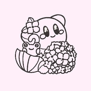 Kirby Flowers Embroidery file