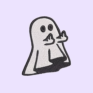 Ghost F U Embroidery file