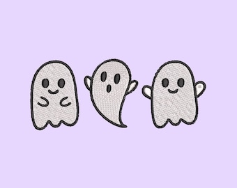 Ghosts Embroidery file
