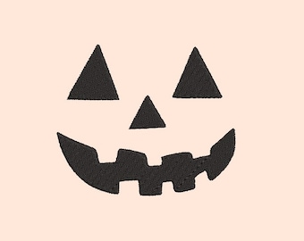 Halloween Face Embroidery file