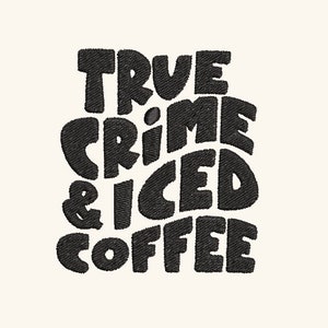 Fun Iced Coffee Stickdatei
