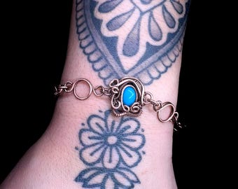 Sleeping Beauty Turquoise Bracelet