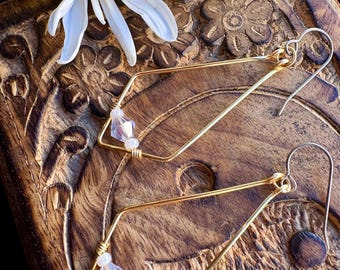 Geometric Beaded Earrings