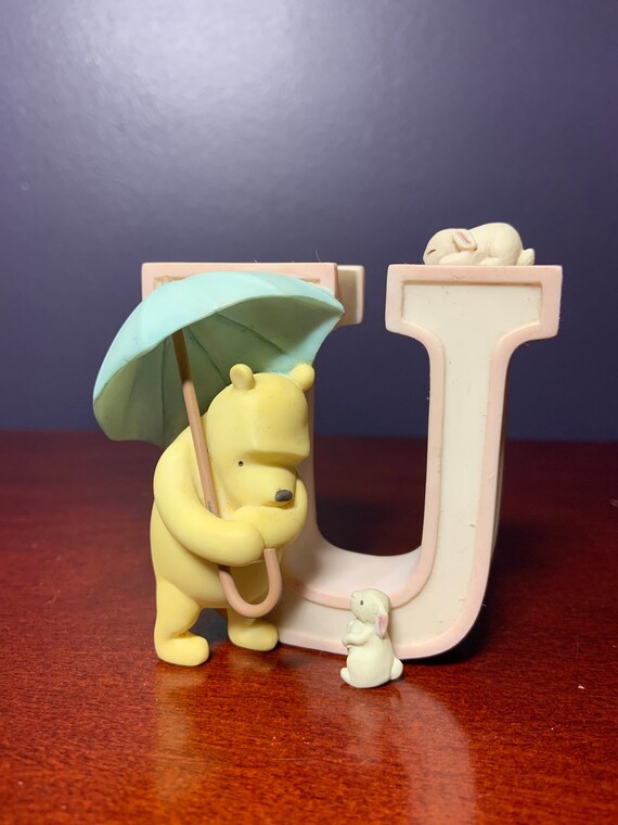 Disney Classic Winnie the Pooh Alphabet Letter U Etsy