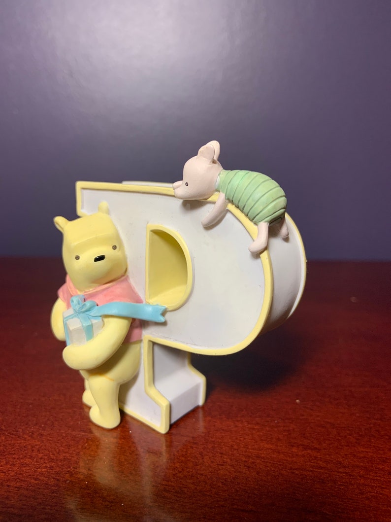 Disney Classic Winnie the Pooh Alphabet Letter P Etsy