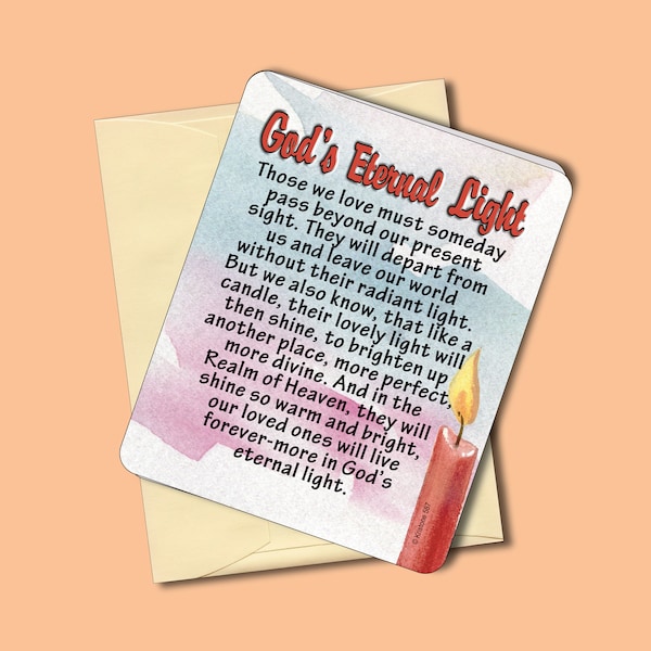 Eternal Memorial Light Etsy