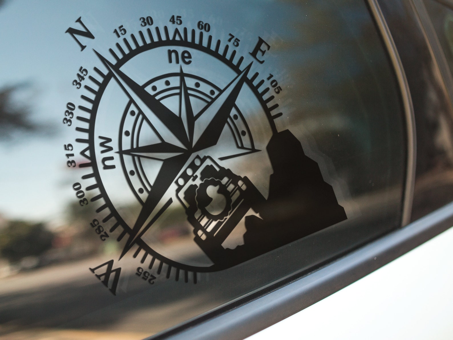 Compass Duck off Road Car SVG: Mountain Decal Design (digital Download ...