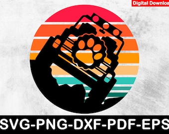 Off Road Dog Paw SVG: 4x4 Cricut File, Iron On Design (Digital Download)