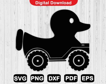 Duck OffRoad SVG: 4x4 Cricut Files (Digital Download)