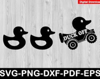Duck Offroad SVG: 4x4 Duck Clipart Files (Digital Download)