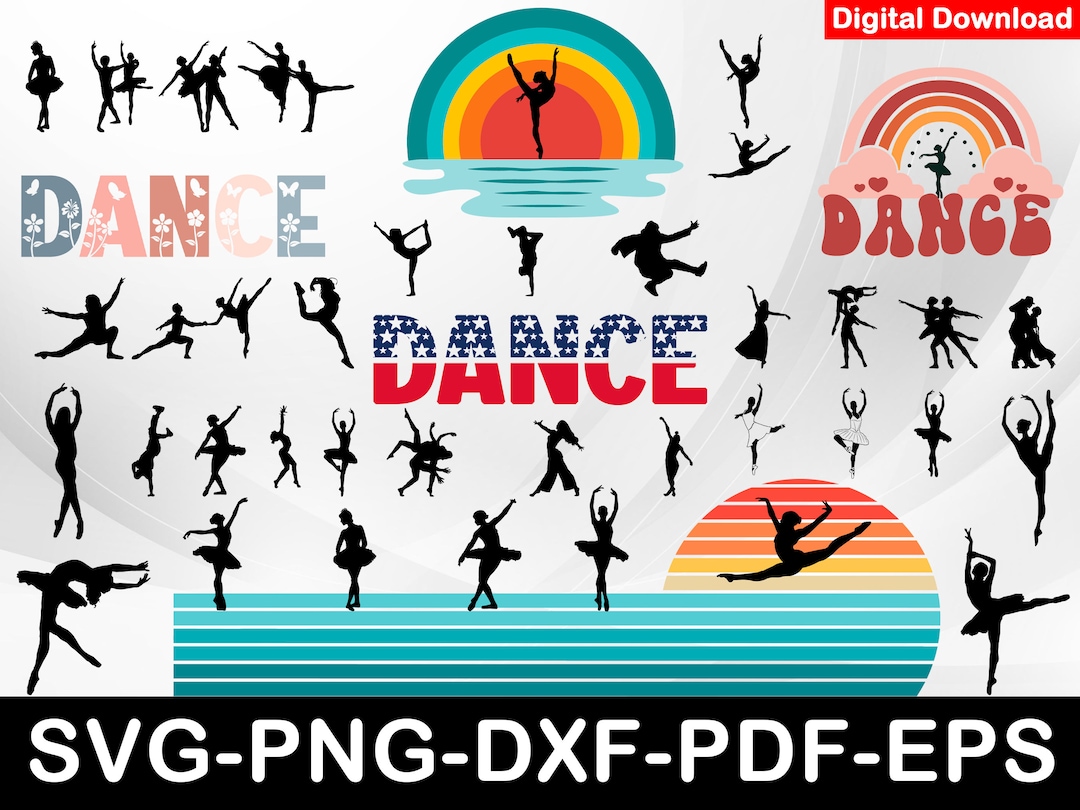 Dance Svg Bundle, Dance Bundle SVG File for Cricut, Dance Shirt SVG ...