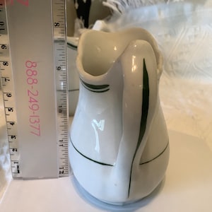 Wellsville Vitrified China Restaurant ware Small Creamer