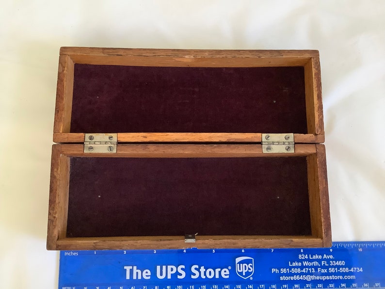 Wheeler and Wilson Sewing Machine Wooden Box Etsy