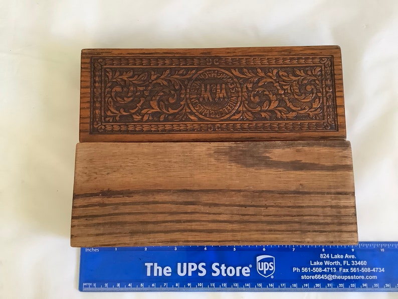 Wheeler and Wilson Sewing Machine Wooden Box Etsy