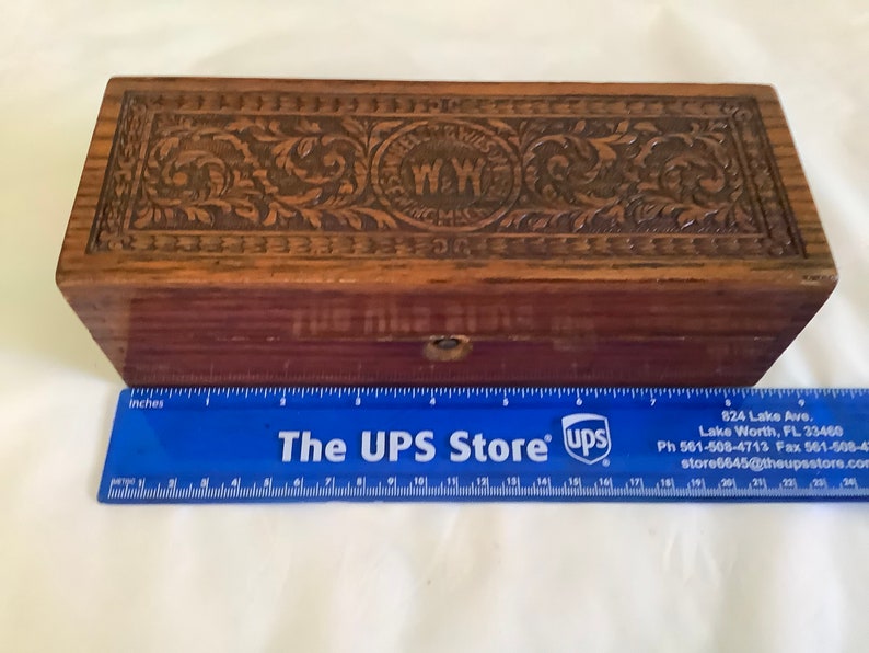 Wheeler and Wilson Sewing Machine Wooden Box Etsy