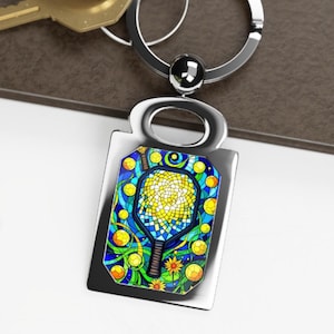 Pickleball Keychain Pickleball Keychain Pickleball Keyring Pickleball Gift Keychain Pickleball Accessories Pickleball Birthday Pickleball