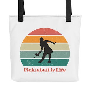 Pickleball is Life Tote bag Pickleball Tote Bag Pickleball Tote Pickleball Gift Idea Bag for Pickleball Women Pickleball Bag For Pickleball