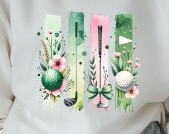 Golf Sweatshirt For Women Golf Shirt For Golf Lovers Golf Crewneck Golfing Enthusiast Apparel Mother's Day Gift For Golf Mom Shirt For Golf