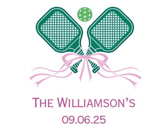 Custom Napkins The Williamson&#39;s Pickleball