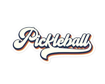Pickleball Sticker Pickleball Bumper Sticker Pickleball Decal Pickleball Tumbler Sticker Pickleball Laptop Sticker Pickleball Gift Idea