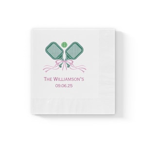 The Williamson&#39;s Pickleball Napkins
