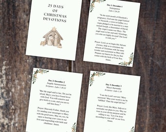 25 dagen kerstvreugde Afdrukbare familiedevotional met geschriften en gebeden Kerstdevotional Download Familie 25 dagen Kerstmis