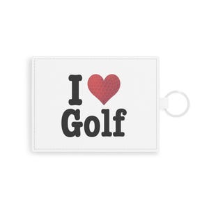 Kopie des Kartenhalters, Tennis Love Design - Tennisball Symbol, sportliches Geschenk, Tennis Fan Accessoire, Ledertasche Brieftasche, Sportkartenetui