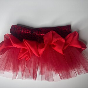 Halloween Red tutu for Dogs and cats,  Halloween spider tutu party, Tutu Skirts