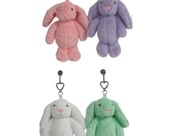 Besties by Soul Mates Plush | Collectible Bag Charm with Crystal | Mystery Keychain Plush Gift